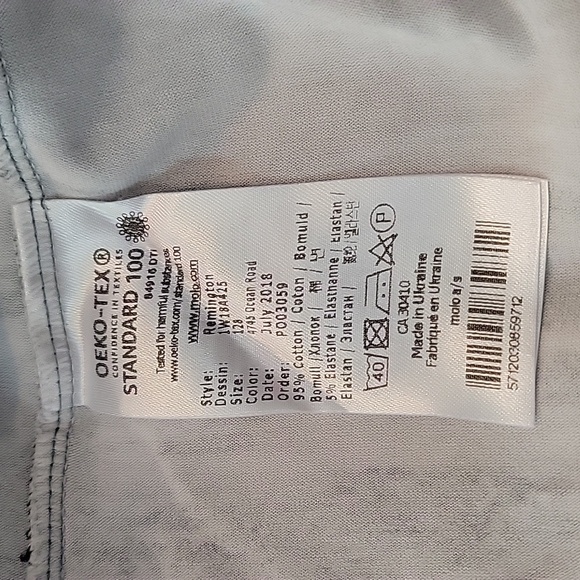 GUC Boys Molo Long Sleeve Tshirt size 8 - Picture 5 of 5